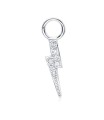 Lightning Silver Charms CH-354